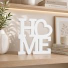 Letreiro Decorativo Home Moderno para Sala Quarto Escritório Ideal para Decoração PRETO