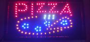 Letreiro Luminoso De Led PIZZA Elétrico, Letreiro Led 110v