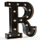 Letreiro Marquee Letters Sign OYCBUZO LED Light Up Black 20x4,5x22cm