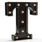 Letreiro Marquee Letters Sign OYCBUZO Light Up Black LED Night Light