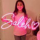 Letreiro Neon IbayNawi Personalizável para Decoração de Parede com Luz LED Letreiro Neon IbayNawi Personalizável para Decoração de Parede com Luz LED