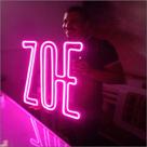 Letreiro Neon Led Personalizado Nome/Palavra/Texto com 3 Letras