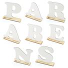 Letreiro Parabens Provençal Linha Premium - Mdf Branco Letreiro Parabens Provençal Linha Premium - Mdf Branco