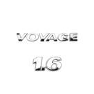 Letreiro Tampa Porta Malas Volkswagen "Voyage 1.6"