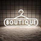 Letrero de Neón Balanar Boutique LED Decoración de Pared para Tienda de Ropa Letrero de Neón Balanar Boutique LED Decoración de Pared para Tienda de Ropa