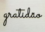 Lettering Gratidão