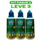 LEVE 3 PAGUE 2 Lubrificante seco Gr8lub Corrente Cera bicicleta bike Gr8 Gr8sports 70ml 3un