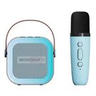 Leve a Festa com Você Caixa de Som Bluetooth Azul ou Branco + Microfone Karaokê com LED Leve a Festa com Você Caixa de Som Bluetooth Azul ou Branco + Microfone Karaokê com LED