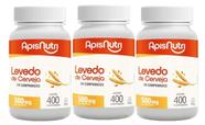Levedo De Cerveja 500mg Kit 3 Unidades Apisnutri - SV