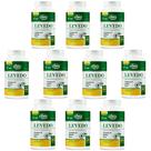 Levedo de cerveja vitamina complexo b selênio ferro 200 caps unilife kit 10