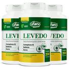Levedo de cerveja vitamina complexo b selênio ferro 200 caps unilife kit 3
