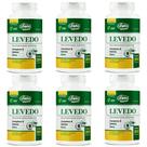 Levedo de cerveja vitamina complexo b selênio ferro 200 caps unilife kit 6