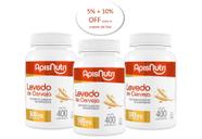 Levedo ou Levedura de Cerveja 400 comprimidos APISNUTRI Kit 3 un