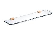 Lexxa Prateleira Prateleira de Vidro Rose Gold Lx7163rg Lexxa Prateleira Prateleira de Vidro Rose Gold Lx7163rg