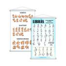 Libras Sinais + Números e Quantidades Kit 2 Banners Grande
