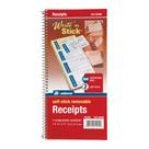 Libro de Recibos Adams SC1152WS sin Carbón de 2 Partes en Espiral 13x28 cm Libro de Recibos Adams SC1152WS sin Carbón de 2 Partes en Espiral 13x28 cm