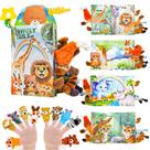 Libro de Tela para Bebés Kimicare Cola de la Jungla con Sonido Arrugado 0-6 meses+