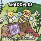 Libro para colorear Shroomies 2 en 1 de publicación independiente Libro para colorear Shroomies 2 en 1 de publicación independiente
