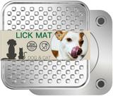 Lick Mat Techphardo em aço inoxidável grande para cães e gatos
