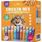 Lickable Cat Treats Amados Pets Lick Up Chicken Mix 300 ml