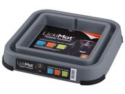 LickiMat Keeper Outdoor Suporte para Tapete de Lamber Para Cães - Cinza