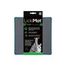 LickiMat Tuff Soother Dog Slow Feeder Lick Mat Turquesa