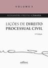 Lições de Direito Processual Civil - Vol.3 Lições de Direito Processual Civil - Vol.3