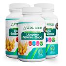 LICOPENO SELÊNIO ZINCO 500mg 60 Cápsulas 1 UN VITAL GOLD LICOPENO SELÊNIO ZINCO 500mg 60 Cápsulas 1 UN VITAL GOLD