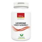 Licopeno + Zinco + Vitamina E - 60 Cápsulas (500mg) - Vital Natus Licopeno + Zinco + Vitamina E - 60 Cápsulas (500mg) - Vital Natus
