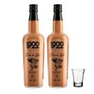 Licor de Doce de Leite 1922 700ml 2 Unidades + Copo