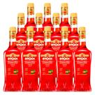 Licor Fino de Laranja Stock Curaçau Red 720ml 12 Unidades