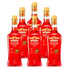 Licor Fino de Laranja Stock Curaçau Red 720ml 6 Unidades Licor Fino de Laranja Stock Curaçau Red 720ml 6 Unidades