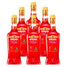 Licor Fino de Morango Stock 720ml 6 Unidades