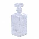 Licoreira Garrafa De Vidro 500ml Transparente Para Bebidas Whisky Licor - Mimo Style