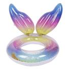 Lifebuoys infláveis Circle Wing Sequins para meninas Shining