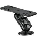 Liga de alumínio Fish Finder Mount VAZESWIN com 1 bola tamanho B