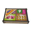 Liga Numeros Brinquedo Pedagógico Educativo MDF Colorido
