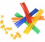 Liga Tubo Brinquedo De Encaixe E De Construção 600 Peças