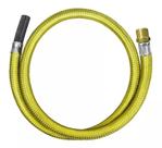 Ligação flexível para gás 1/2” macho x 3/8” tm - 1,5 m roco nbr14955 3034 Ligação flexível para gás 1/2” macho x 3/8” tm - 1,5 m roco nbr14955 3034
