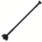 Ligação Flexivel Rigido Black Matte 40cm Deca 4606.BL.040.MT