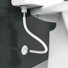 Ligacao mangueira ducha chuveiro flexivel 1,20 mt cromada bom-2205