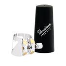 Ligadura para clarinete Vandoren Optimum LC01P banhada a prata