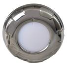 Light Lumitec Lighting Aurora Dome Bezel em aço inoxidável