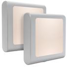 Light Night Light MAZ-TEK Plug-in LED Auto Dusk to Dawn, pacote com 2 sensores