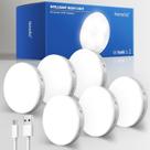 Light Sensor de Movimento Homelist, pacote com 6 unidades, recarregável sem fio Light Sensor de Movimento Homelist, pacote com 6 unidades, recarregável sem fio
