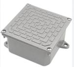 (Light Tech) - Caixa de passagem de aluminio fundida redonda ou quadrada