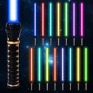 Light Up Sabre VATOS, 1 pacote de 15 cores com som para crianças e adultos