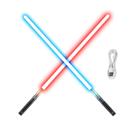 Lightsaber VEVOR 2 em 1 Heavy Metal Hilt RGB com efeitos sonoros