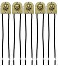 Ligue e desligue o botão de pressão de metal Creative Hobbies 3A-120V, pacote com 5 Ligue e desligue o botão de pressão de metal Creative Hobbies 3A-120V, pacote com 5