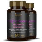 Lilis Secrets Womens Multivitamin 60 cápsulas Multivitamínico para Mulheres